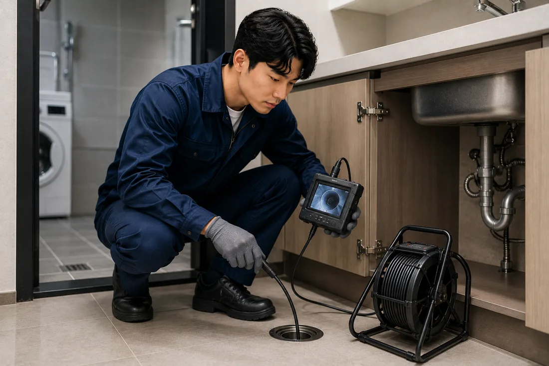 서울 동북권 변기막힘 변기내시경 검사